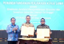 Kemendes PDT menandatangani Nota Kesepahaman dam Perjanjian Kerja Sama dengan PT PLN Energi Primer Indonesia dan PT dan Yayasan Educare Smart Serbaindo.