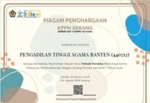 Tiga Penghargaan Sekaligus! PTA Banten Persembahkan Kado Istimewa untuk Mahkamah Agung