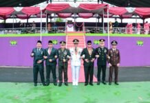 Upacara HUT ke-81 RI di Ciamis, Bupati Herdiat Ajak Perkuat Sinergi dan Pelayanan Masyarakat