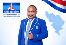 Menas Mayau Sebut HUT ke-25 Demokrat Momentum Perkuat Pengabdian