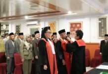 Pengadilan Tinggi (PT) Samarinda kembali memperkuat jajaran kepemimpinan pada satuan kerja di bawah wilayah hukumnya.