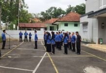 Menjelang Apel Pagi, Bupati Ciamis Tinjau Mendadak Kebersihan Lingkungan sekitaran OPD