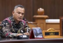 Mahkamah Konstitusi (MK) kembali menggelar sidang pengujian Pasal 50A ayat (5) dalam Pasal 1 angka 72 Undang-Undang Nomor 4 Tahun 2026 tentang Perubahan Atas Undang-Undang Nomor 4 Tahun 2023