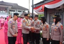 Polres Ciamis Menerima Kunjungan Kerja Kapolda Jabar Beserta Ibu Bhayangkari Daerah Jabar, Perkuat Sinergitas dan Profesionalisme Personel