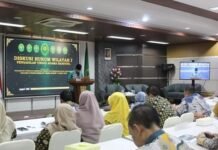 Pengadilan Tinggi Agama (PTA) Bandung menggelar Diskusi Hukum guna membedah berbagai persoalan teknis penerapan administrasi perkara dan persidangan elektronik di Pengadilan Agama (PA) Bandung,