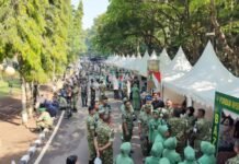 Peringati HUT ke-81 TNI, Kodam III/Siliwangi Gelar Bazar UMKM