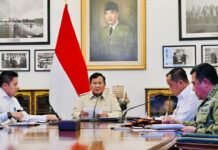 Presiden Prabowo Pimpin Ratas Penanganan Bencana, Tegaskan Mitigasi dan Kesiapsiagaan Nasional