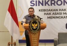 Kementerian Koordinator Bidang Hukum, Hak Asasi Manusia, Imigrasi, dan Pemasyarakatan (Kemenko Kumham Imipas) mendorong penguatan kepatuhan HAM dalam layanan bantuan hukum