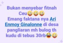 SEPERTINYA PERANGKAT DESA PANGLIARAN TUTUP MATA SERTA TELINGA, DENGAN INFORMASI FUBLIK YANG BEREDAR SELAMA INI, APA MASIH LAYAK DIBIARKAN..MEMERINTAH..??