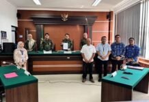 “Perdamaian adalah hukum tertinggi”, Kata Hakim Ketua Majelis sebelum menutup pemeriksaan persiapan dalam perkara antara Perusahaan Umum Pembangunan Perumahan Nasional (PERUM PERUMNAS)