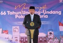 66 Tahun Peringatan UUPA, Kementerian ATR/BPN Akselerasi Sejumlah Program Strategis di Bidang Pertanahan dan Tata Ruang.