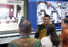 Direktur Jenderal Badan Peradilan Umum (Dirjen Badilum), H. Bambang Myanto, S.H., M.H., menerima kunjungan Ketua Bidang Pengawasan Hakim dan Investigasi Komisi Yudisial (KY) RI, Dr. Abhan, S.H., M.H., beserta tim,