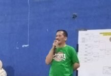 PGRI Ciamis Pererat Kebersamaan Guru Lewat Turnamen Voli Putri