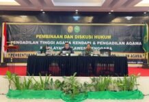 Drs. H. Muchlis, S.H., M.H., Plt. Direktur Jenderal Badan Peradilan Agama, menegaskan larangan bagi hakim memanfaatkan jabatan untuk kepentingan komersial dalam seleksi calon hakim