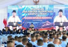 Presiden Prabowo Tekankan Nilai Sumpah Pemuda dan Semangat Kebangsaan kepada Siswa SMA Taruna Nusantara