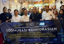 FABEM SUMUT INISIASI SOSIALISASI KEIMIGRASIAN TENTANG TINDAK PIDANA PERDAGANGAN ORANG (TPPO) DAN TINDAK PIDANA PENYELUNDUPAN MANUSIA (TPPM) BERSAMA KANTOR IMIGRASI KELAS I NON TPI MEDAN DAN DISNAKER SUMUT