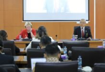 Ketua Delegasi OECD Pusat, Chloé Lelievre, mengunjungi Gedung Mahkamah Agung Republik Indonesia (MA), Jakarta Pusat,