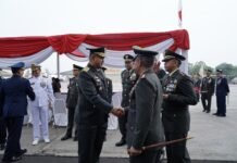 Kasdam III/Siliwangi Hadiri Upacara HUT Ke-81 TNI, Teguhkan Semangat TNI Kuat Bersama Rakyat
