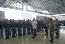 Pangdam III/Siliwangi Dampingi Menhan RI Kunjungan Kerja Di Wilayah Kodam III/Siliwangi.