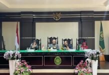 Panitia Seleksi Calon Hakim Ad Hoc Pengadilan Tindak Pidana Korupsi mengumumkan peserta yang lulus seleksi tertulis Calon Hakim Ad Hoc Tindak Pidana Korupsi Tahap XXIV Tahun 2026.