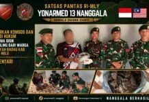 Gencarkan Komsos dan Edukasi Hukum, Satgas Pamtas Yonarmed 13/Nanggala Terima Penyerahan Sukarela 1,1 Kg Sisik Trenggiling dari Warga Perbatasan