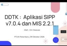 Perkuat kualitas data peradilan digital, PTUN Pekanbaru menggelar DDTK pembaruan SIPP v7.0.4 dan MIS v2.2.1