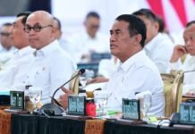 Mentan Amran memastikan penguatan ketahanan pangan juga didukung potensi produksi padi yang masih berada di lahan (standing crop) dengan estimasi 10 juta ton,