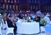 Panglima TNI Hadiri Acara Pisah Sambut Kapolri