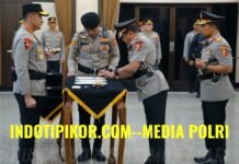 Dankorbrimob Polri Hadiri Sertijab Pati Mabes dan Kapolda, Momentum Penyegaran Organisasi Polri