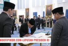 Presiden Prabowo Lantik Syahganda Nainggolan dan Fadli Tri Hartono sebagai Kepala dan Wakil Kepala Badan Komunikasi Pemerintah