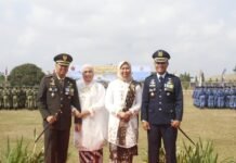 TNI Kuat Bersama Rakyat, Indonesia Berdaulat Adil dan Makmur, Upacara HUT Ke-81 TNI Digelar di Kota Tasikmalaya