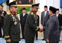 Presiden Prabowo Subianto resmi melantik Jenderal TNI Tandyo Budi Revita sebagai Kepala Staf Angkatan Darat (KSAD)
