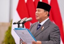 Presiden Prabowo Lantik Empat Wakil Menteri Kabinet Merah Putih di Istana Negara